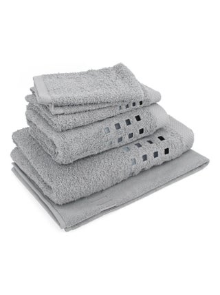 Parure de bain 6 pièces PURE SQUARES