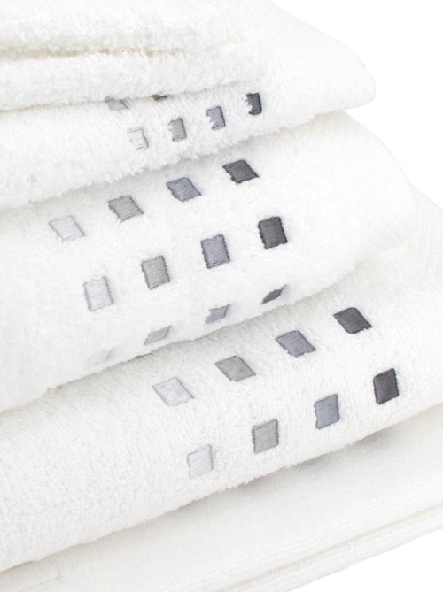 Parure de bain 6 pièces PURE SQUARES - Kiabi