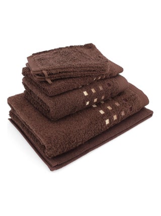 Parure de bain 6 pièces PURE SQUARES