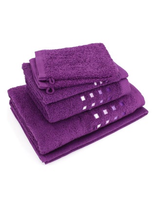 Parure de bain 6 pièces PURE SQUARES