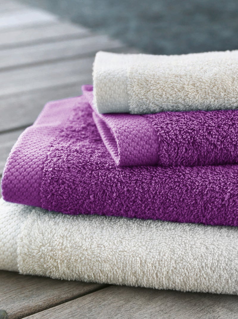 Parure de bain 6 pièces PURE Violet - Kiabi