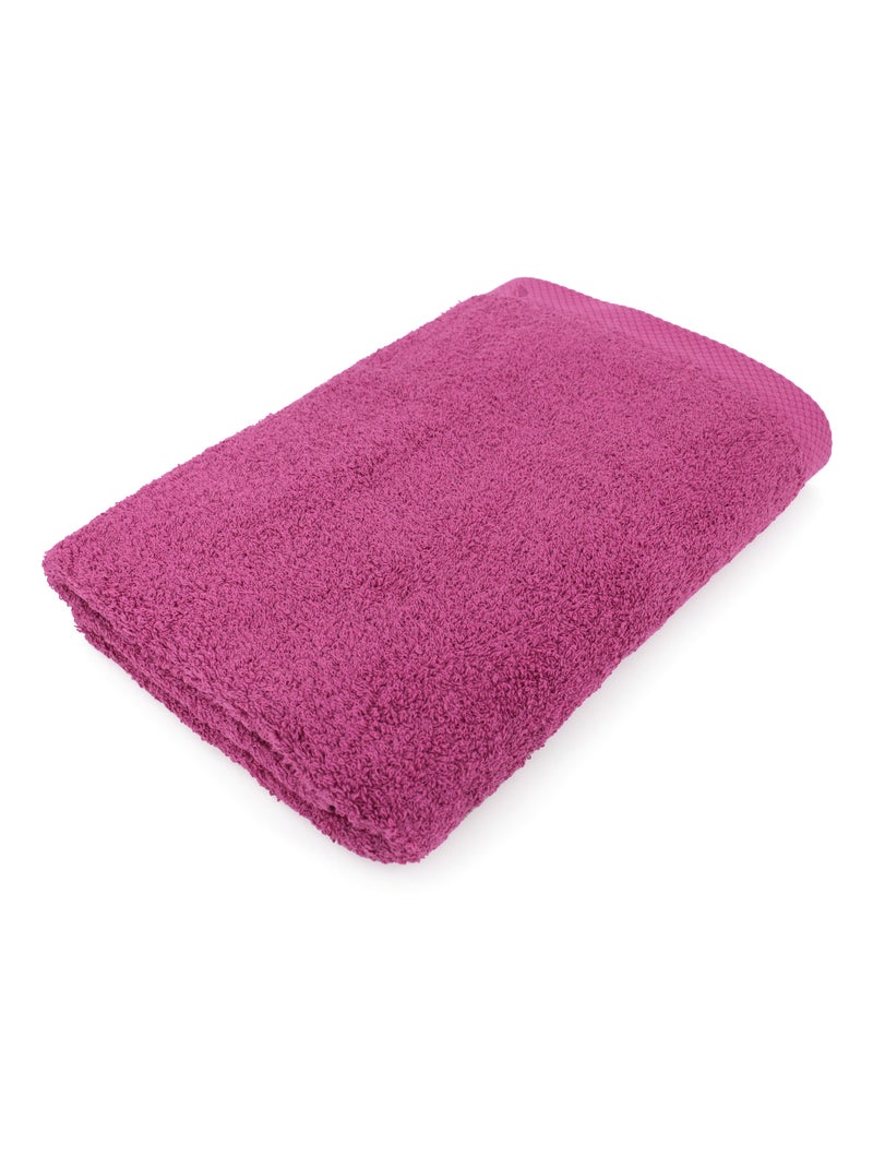 Parure de bain 6 pièces PURE Violet prune - Kiabi