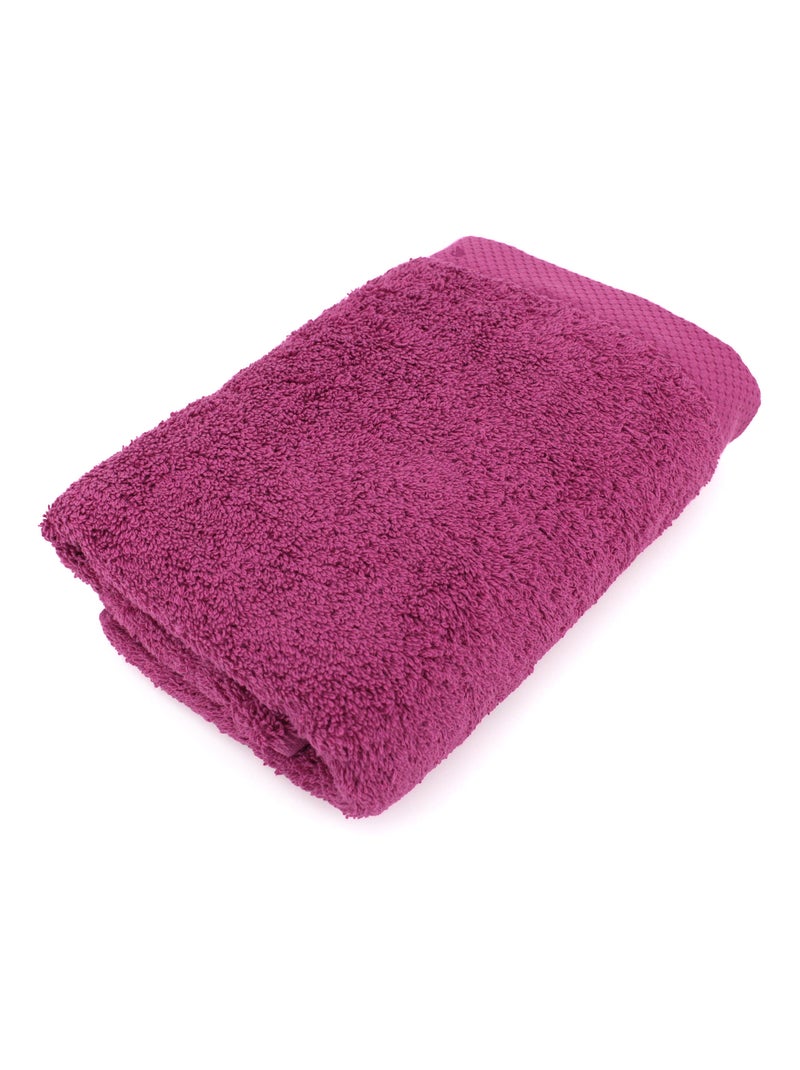 Parure de bain 6 pièces PURE Violet prune - Kiabi