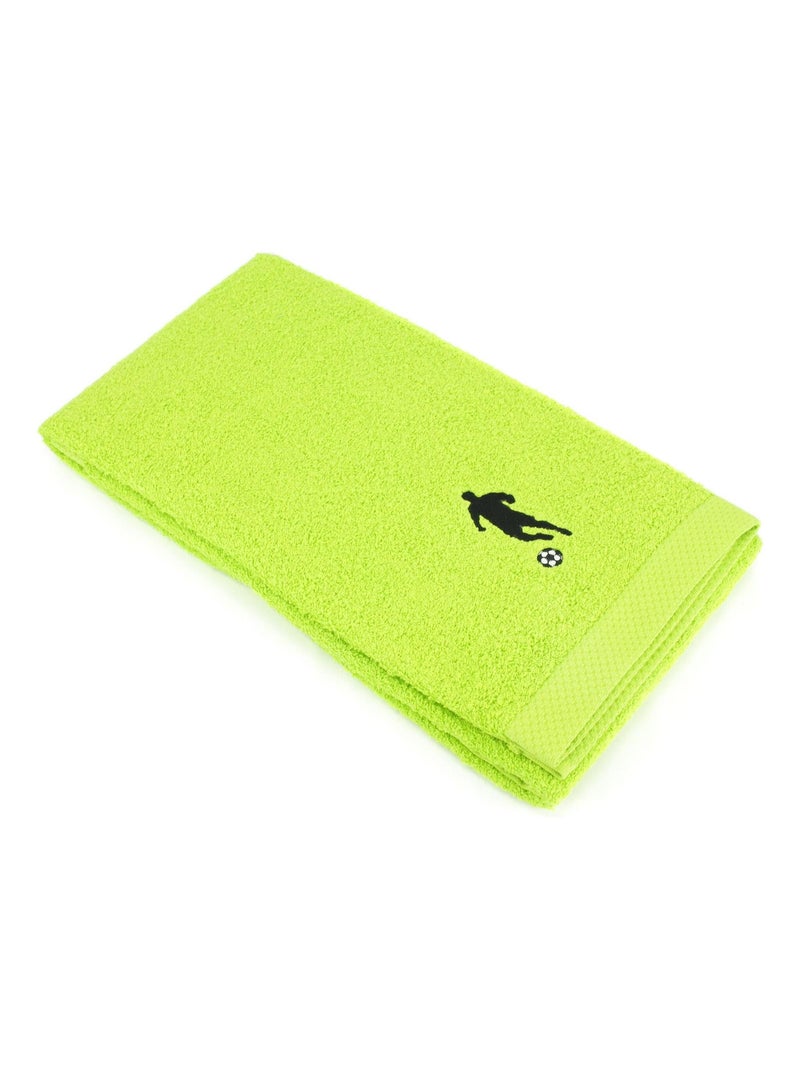 Parure de bain 8 pièces PURE FOOTBALL Vert pistache - Kiabi