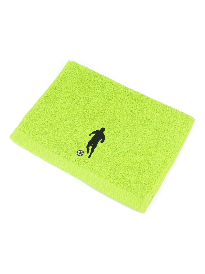 Parure de bain 8 pièces PURE FOOTBALL Vert pistache - Kiabi