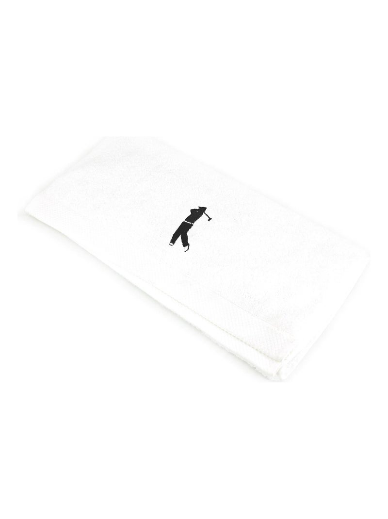 Parure de bain 8 pièces PURE GOLF Blanc - Kiabi
