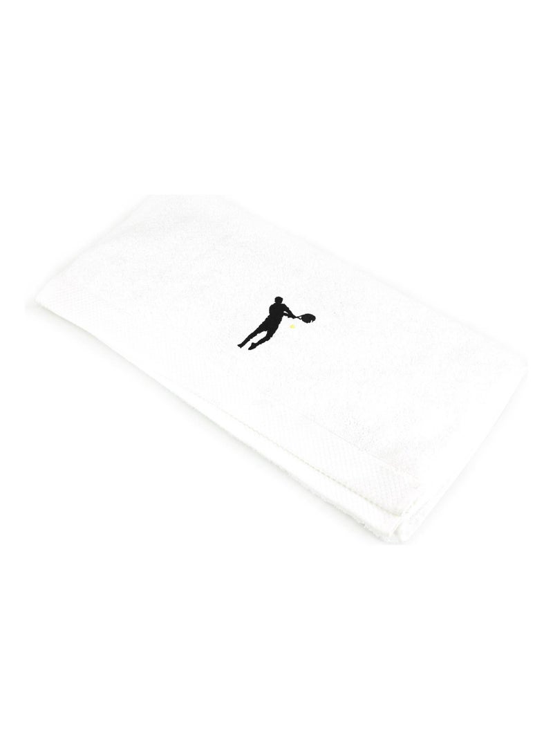 Parure de bain 8 pièces PURE TENNIS Blanc - Kiabi