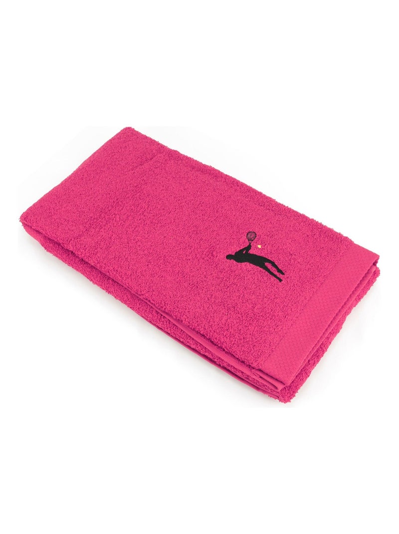 Parure de bain 8 pièces PURE TENNIS Rose - Kiabi