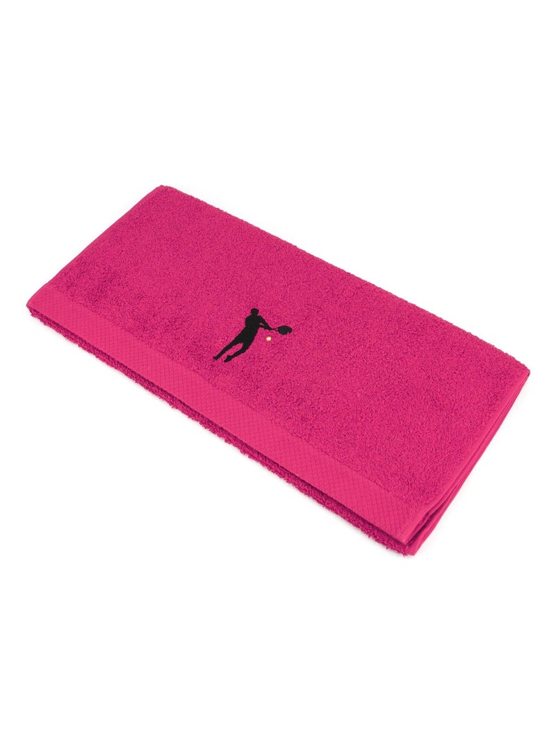 Parure de bain 8 pièces PURE TENNIS Rose - Kiabi