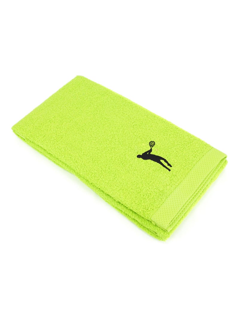 Parure de bain 8 pièces PURE TENNIS Vert pistache - Kiabi