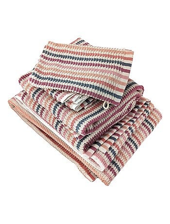 Parure de bain collection BREEZE 7 pièces