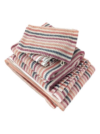 Parure de bain collection BREEZE 7 pièces
