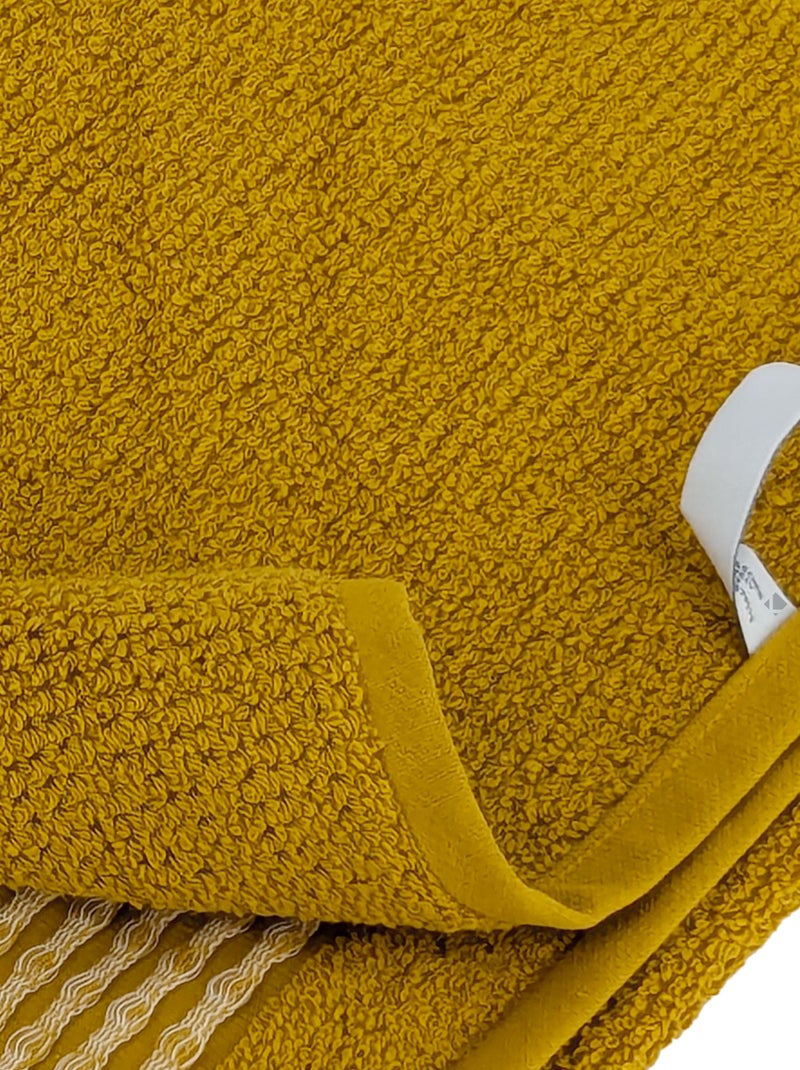 Parure de bain collection INTENSE Jaune - Kiabi