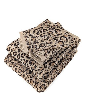 Parure de bain collection LEOPARD
