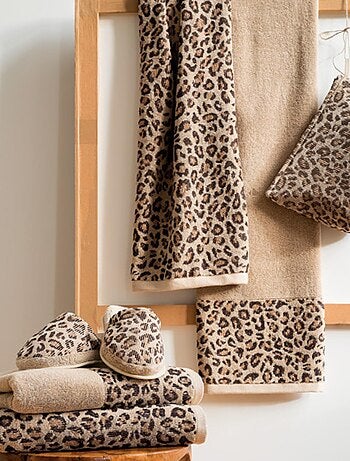Parure de bain collection LEOPARD