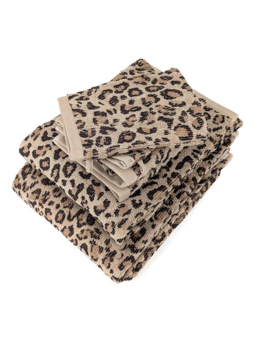 Parure de bain collection LEOPARD - Kiabi