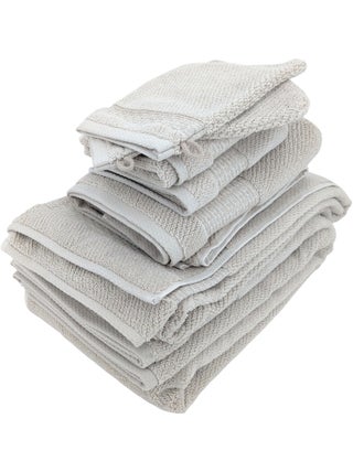 Parure de bain collection MELLOW 7 pièces