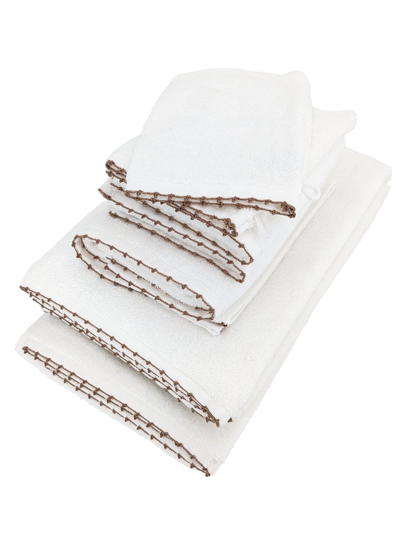 Parure de bain collection ORLA Beige - Kiabi