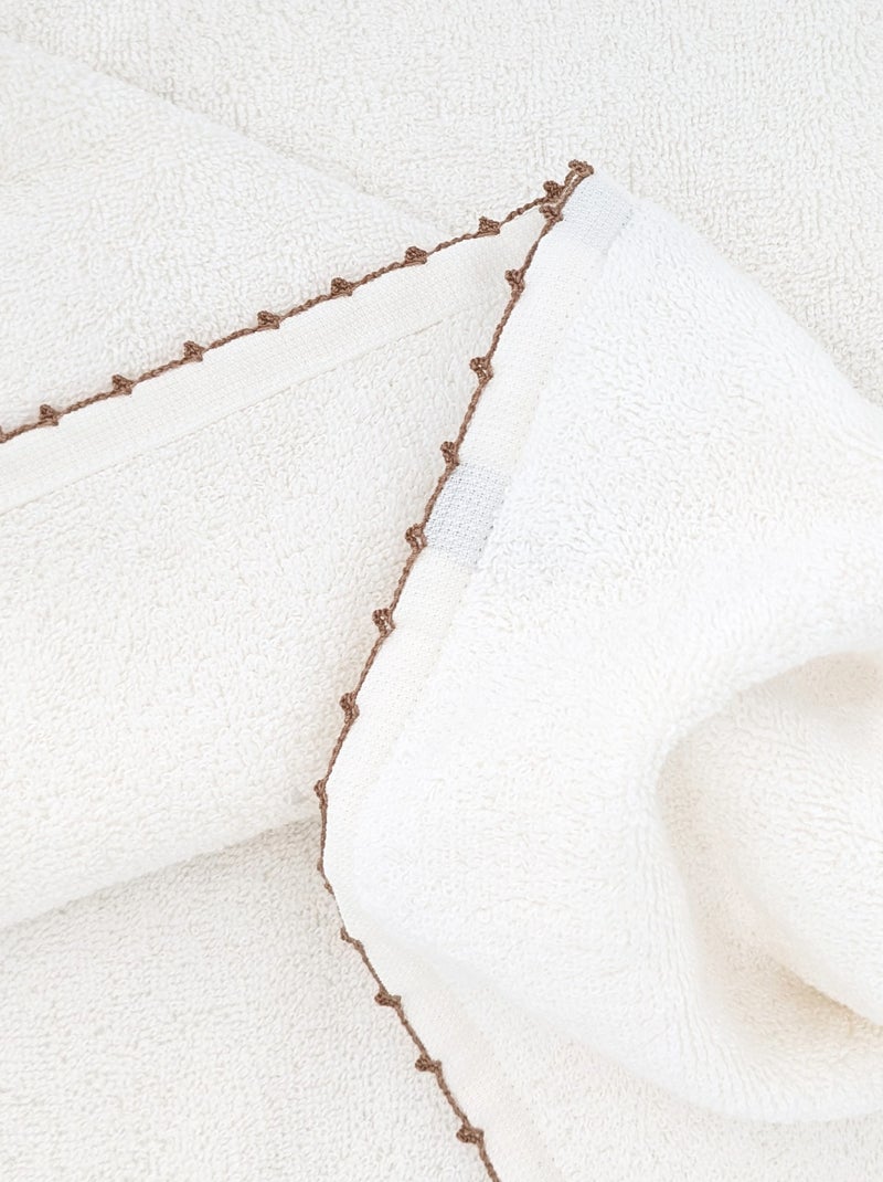 Parure de bain collection ORLA Beige - Kiabi