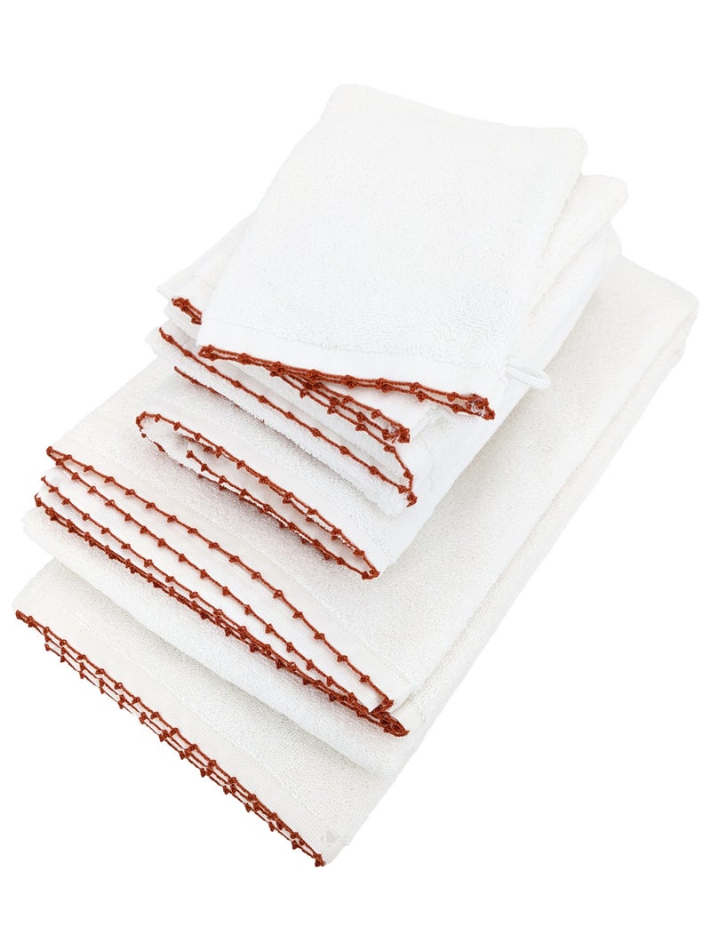 Parure de bain collection ORLA Orange - Kiabi