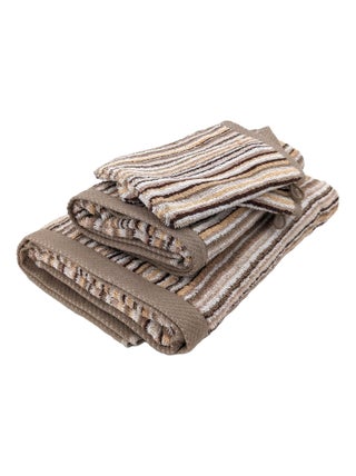 Parure de bain collection PURE STRIPES II 5 pièces