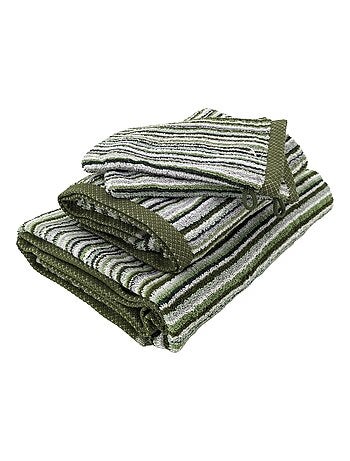Parure de bain collection PURE STRIPES II 5 pièces
