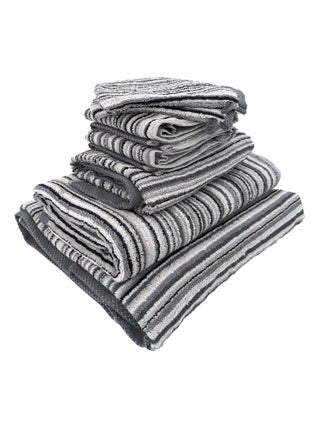 Parure de bain collection PURE STRIPES II 7 pièces