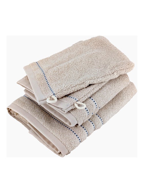 Parure de bain coton CHARM 4 pièces - Kiabi