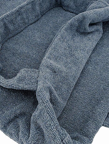 Parure de bain coton collection DENIM Quadrillé