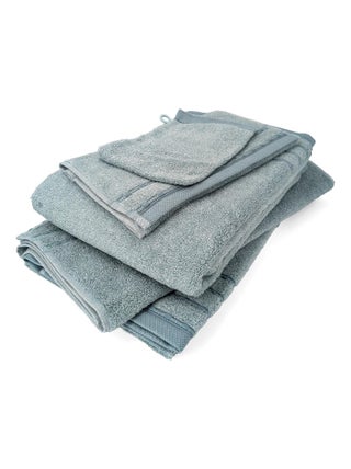 Parure de bain coton VIVID 5 pièces