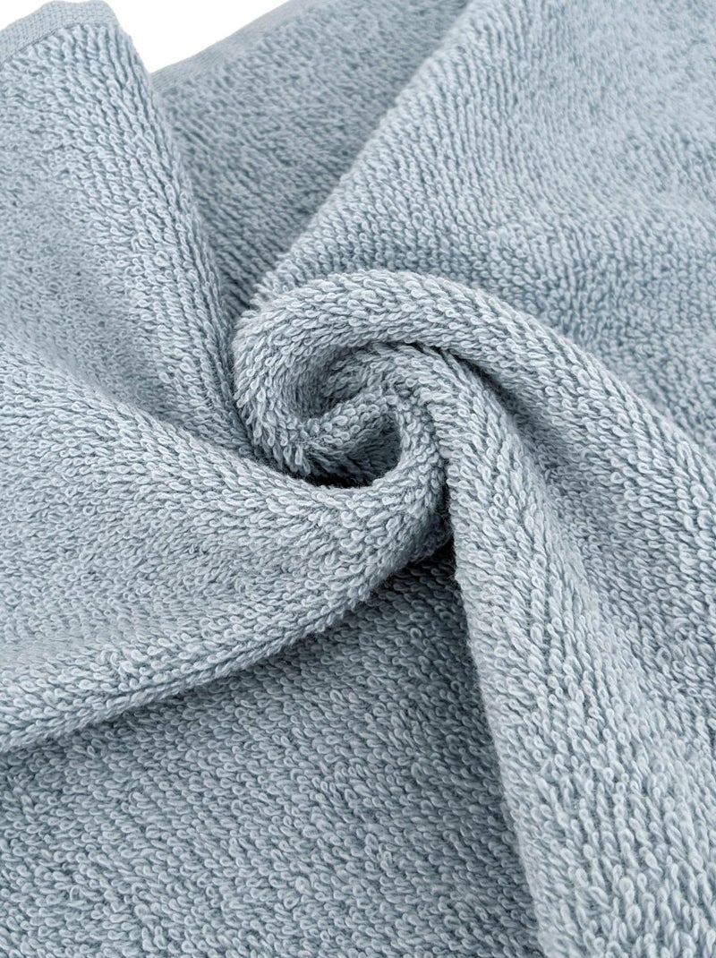 Parure de bain EFFICIENCE PURE 7 pièces Bleu clair - Kiabi