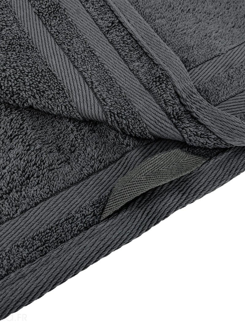 Parure de bain EFFICIENCE PURE 7 pièces Noir ébène - Kiabi
