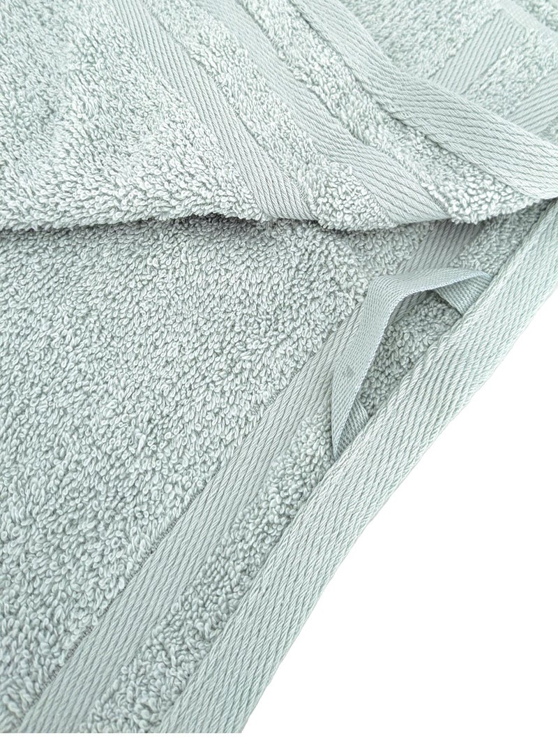 Parure de bain EFFICIENCE PURE 7 pièces Vert chèvrefeuille - Kiabi