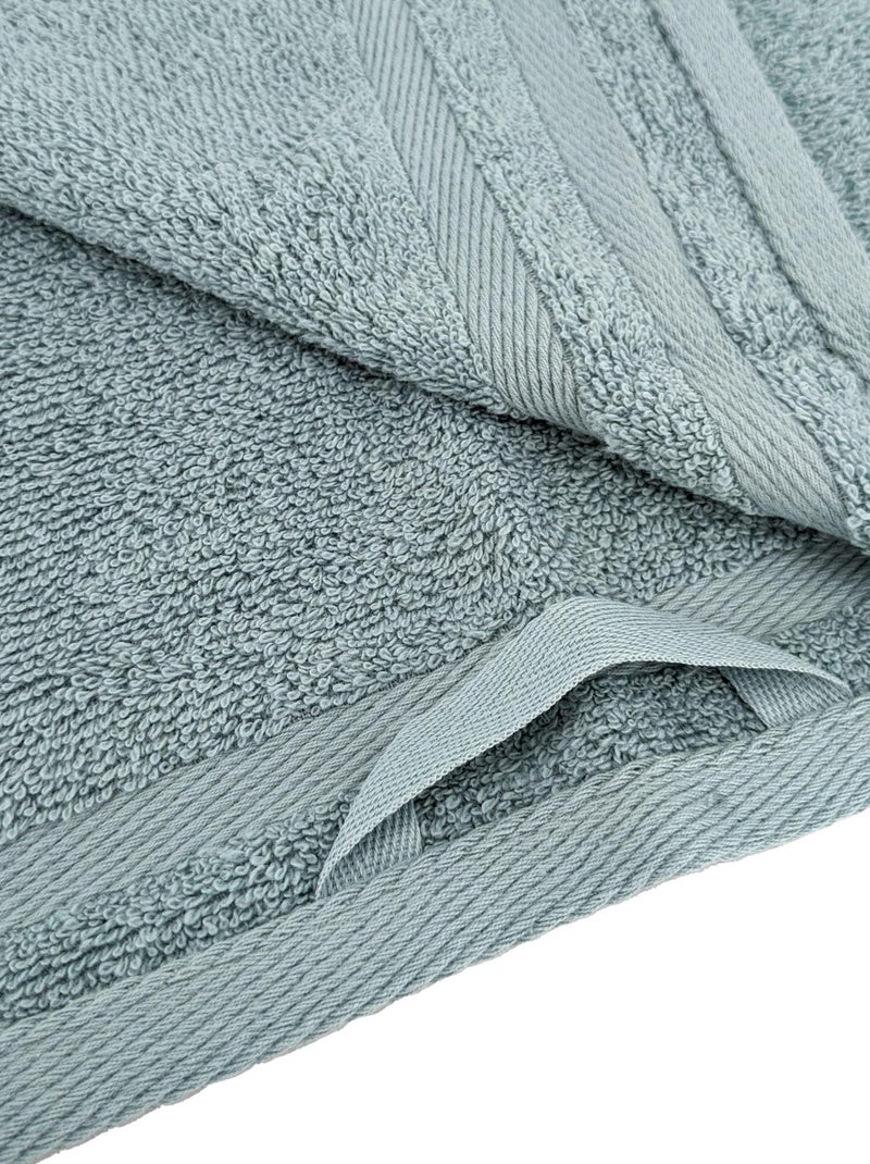 Parure de bain EFFICIENCE PURE 7 pièces Vert kaki clair - Kiabi