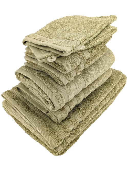 Parure de bain EFFICIENCE PURE 7 pièces - Kiabi
