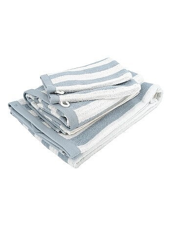 Parure de bain EFFICIENCE STRIPES 4 pièces