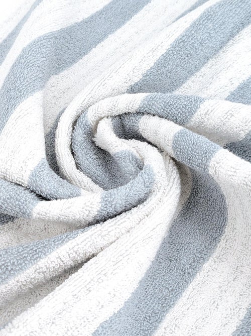 Parure de bain EFFICIENCE STRIPES 4 pièces - Kiabi