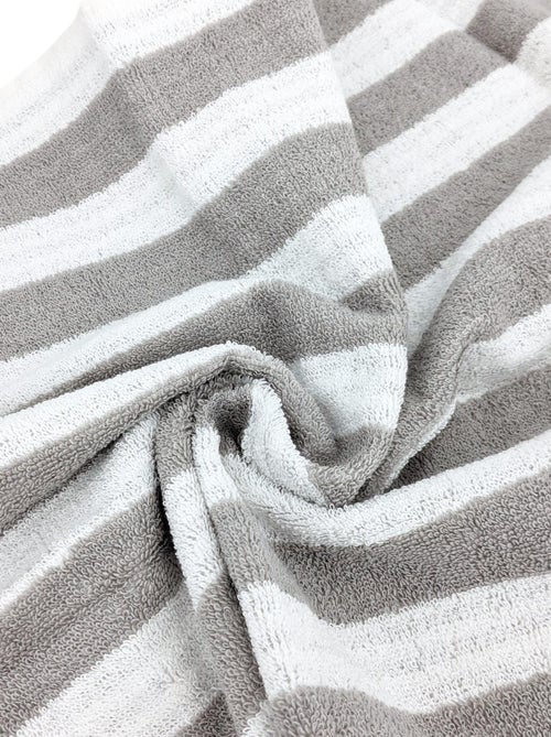 Parure de bain EFFICIENCE STRIPES 4 pièces - Kiabi