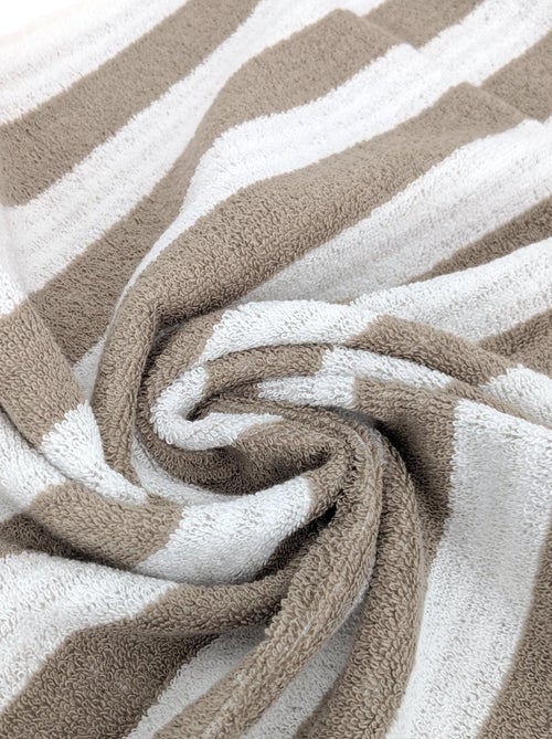 Parure de bain EFFICIENCE STRIPES 4 pièces - Kiabi