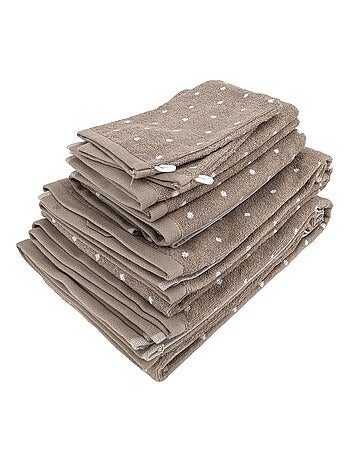 Parure de bain EFFICIENT DOTS