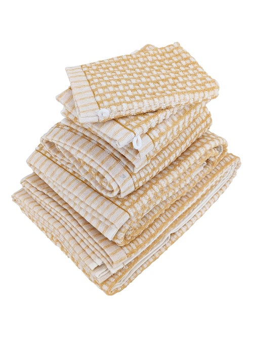 Parure de bain GLOW 7 pièces - Kiabi