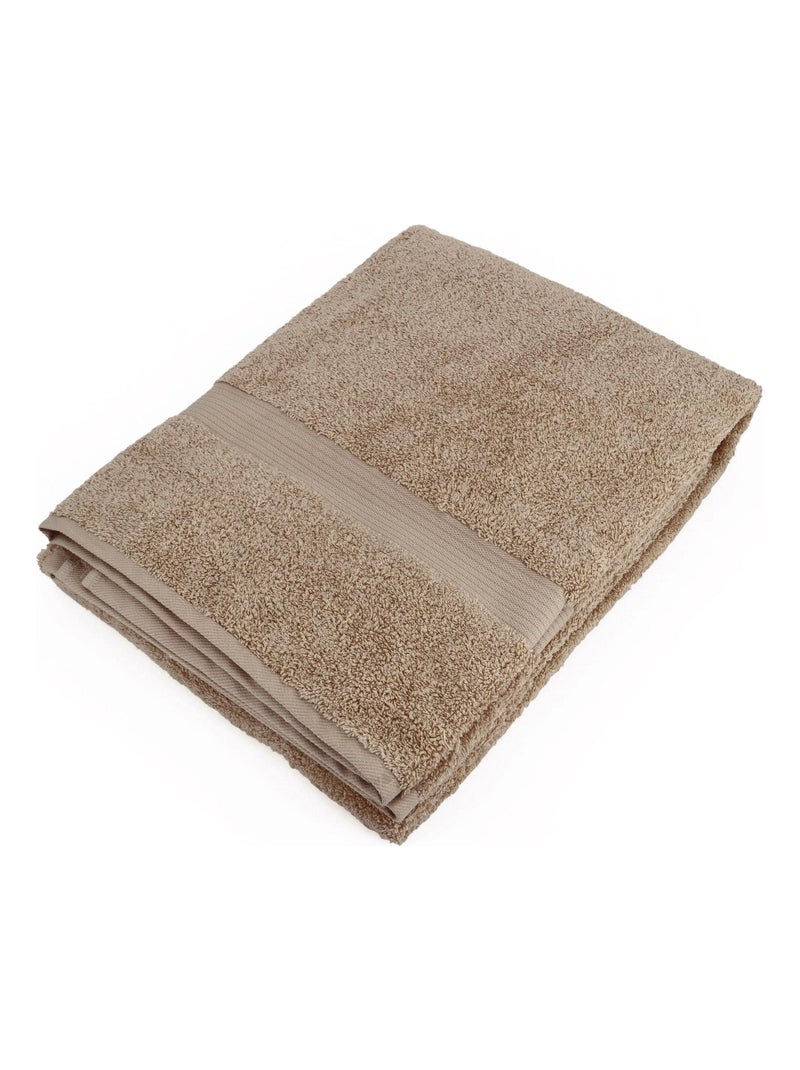 Parure de bain LUXOR 5 pièces 5 pièces Gris taupe - Kiabi