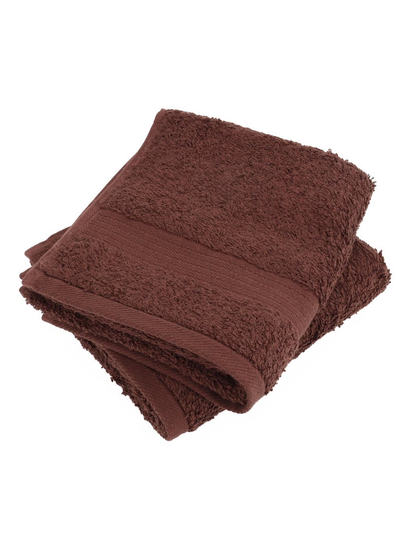 Parure de bain LUXOR 5 pièces 5 pièces Marron - Kiabi