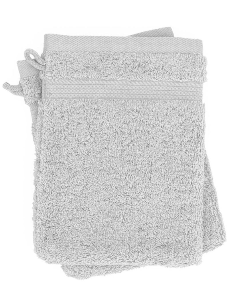 Parure de bain LUXOR 6 pièces 6 pièces Argent - Kiabi