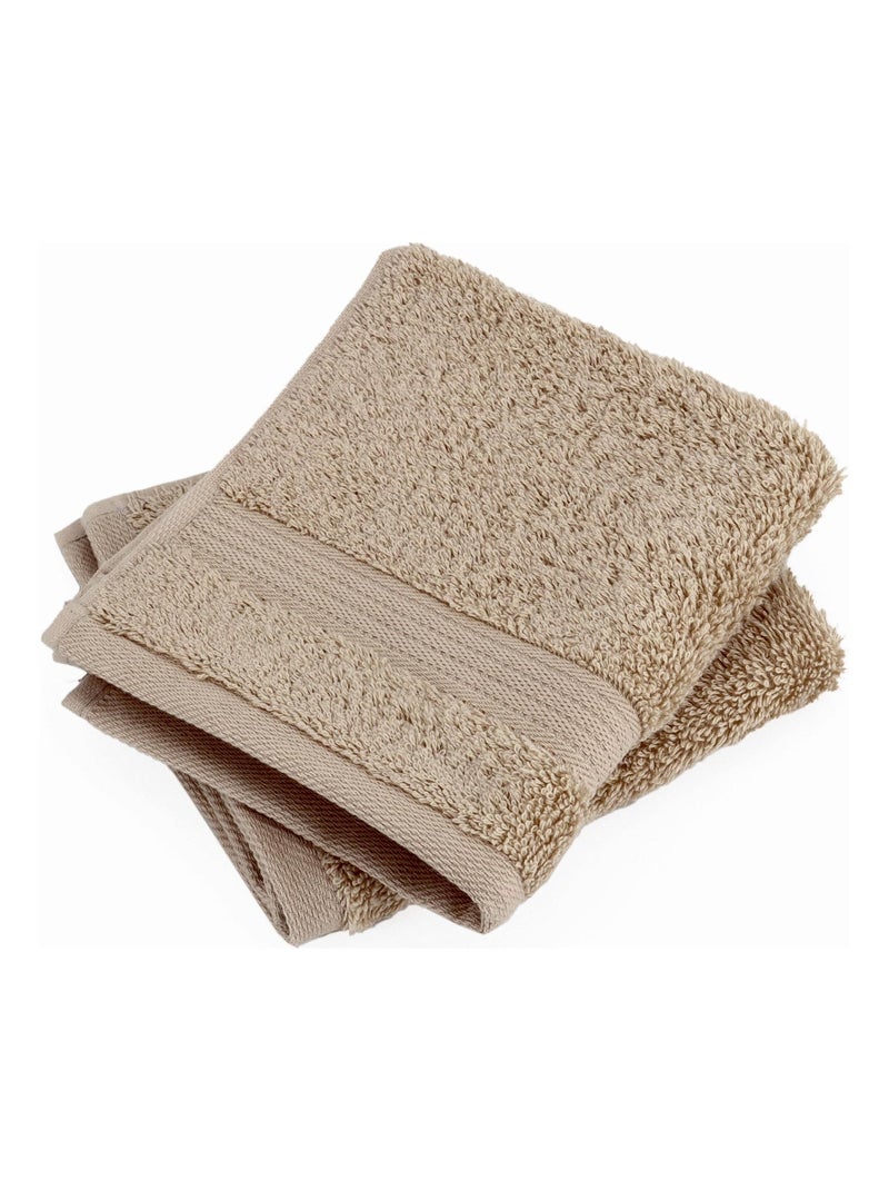 Parure de bain LUXOR 6 pièces 6 pièces Gris taupe - Kiabi