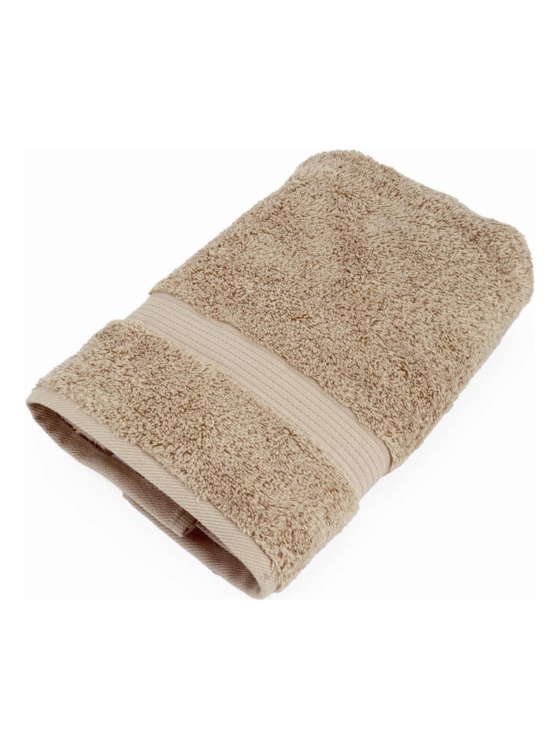 Parure de bain LUXOR 6 pièces 6 pièces Gris taupe - Kiabi