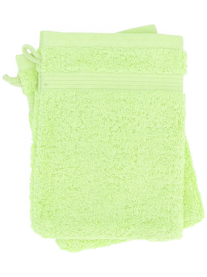 Parure de bain LUXOR 6 pièces 6 pièces Vert fluo - Kiabi