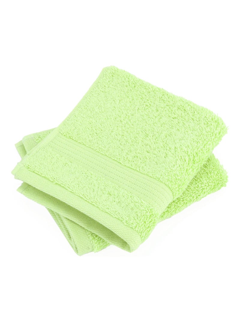 Parure de bain LUXOR 6 pièces 6 pièces Vert fluo - Kiabi