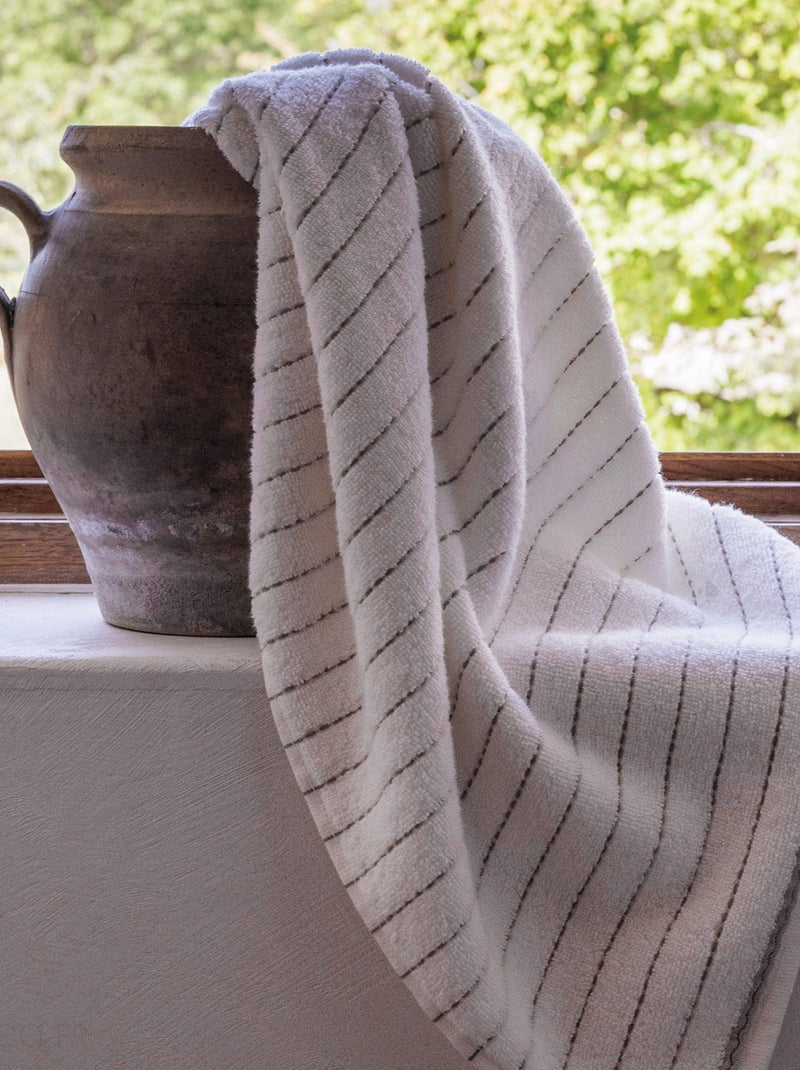 Parure de bain micro-coton KOS Vert anis - Kiabi