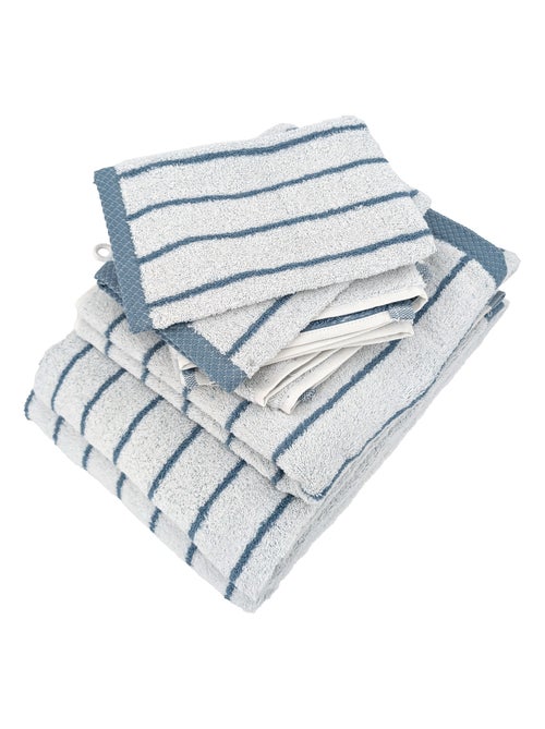 Parure de bain PURE LIGHT 7 pièces - Kiabi